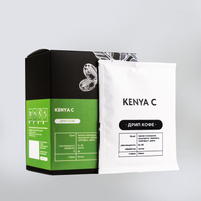 Дрип-пакеты Regola del tre P Kenya C