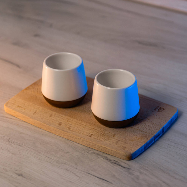  Regola del tre P Кружка Fellow junior mug матовый белый (набор), 0 гр., эспрессо