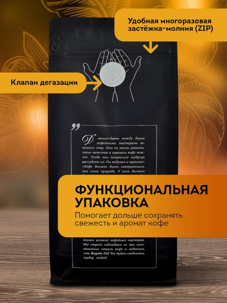 Caramella - 70% Арабика - Бразилия, Перу, Эфиопия, 30% Робуста - Вьетнам, Уганда